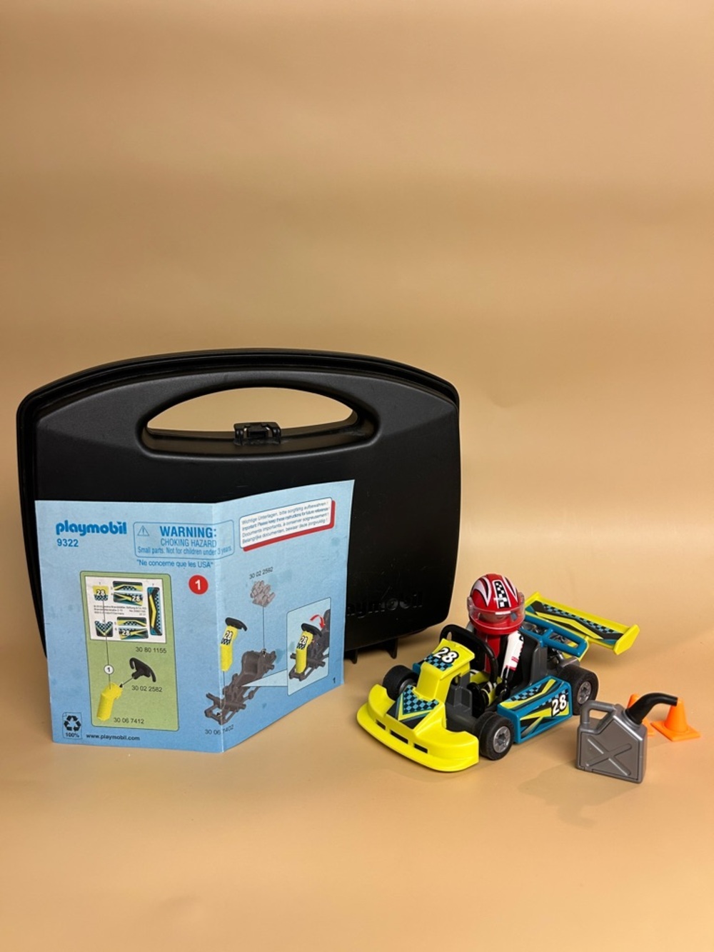 Playmobil Go-Kart Racer Carry Case 9322